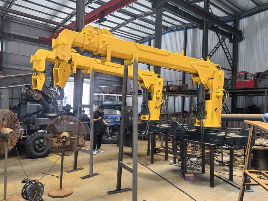 挖抓船吊固定吊車(chē)載吊總成